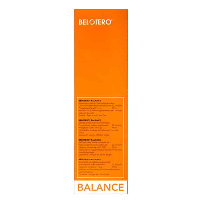 BELOTERO® BALANCE  cost per unit is  $209