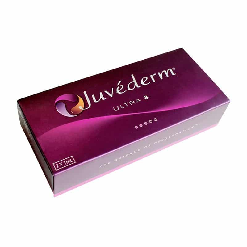 Juvederm Ultra 3  cost per unit is  $325