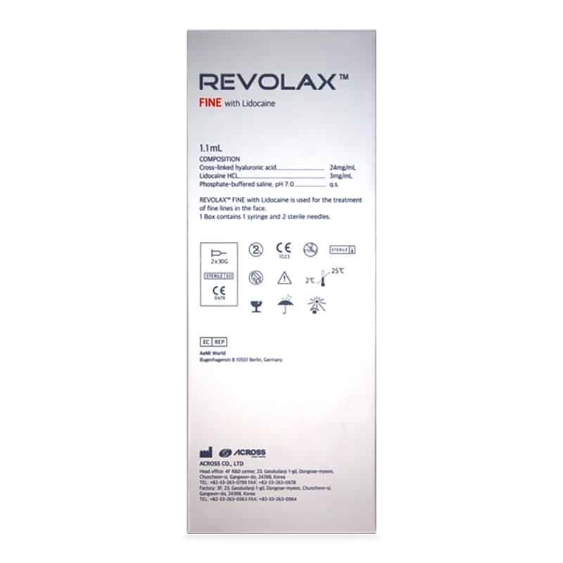 Buy REVOLAX ™ FINE with Lidocaine  online