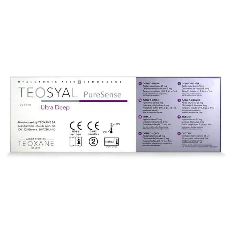 Buy TEOSYAL® PURESENSE ULTRA DEEP 2x1.2ml  online